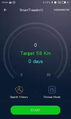 SmartTreadmill android App screenshot 4